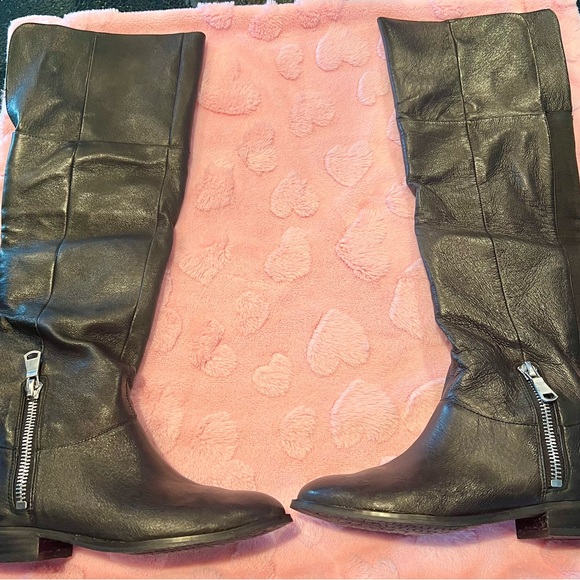 Chinese Laundry Fawn Tall Riding
Boots - Black Leather, US size 8 - Picture 3 of 8